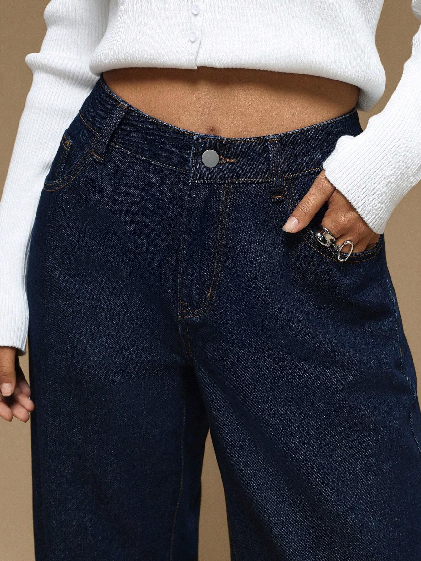 NIEBIESKIE SPODNIE JEANS