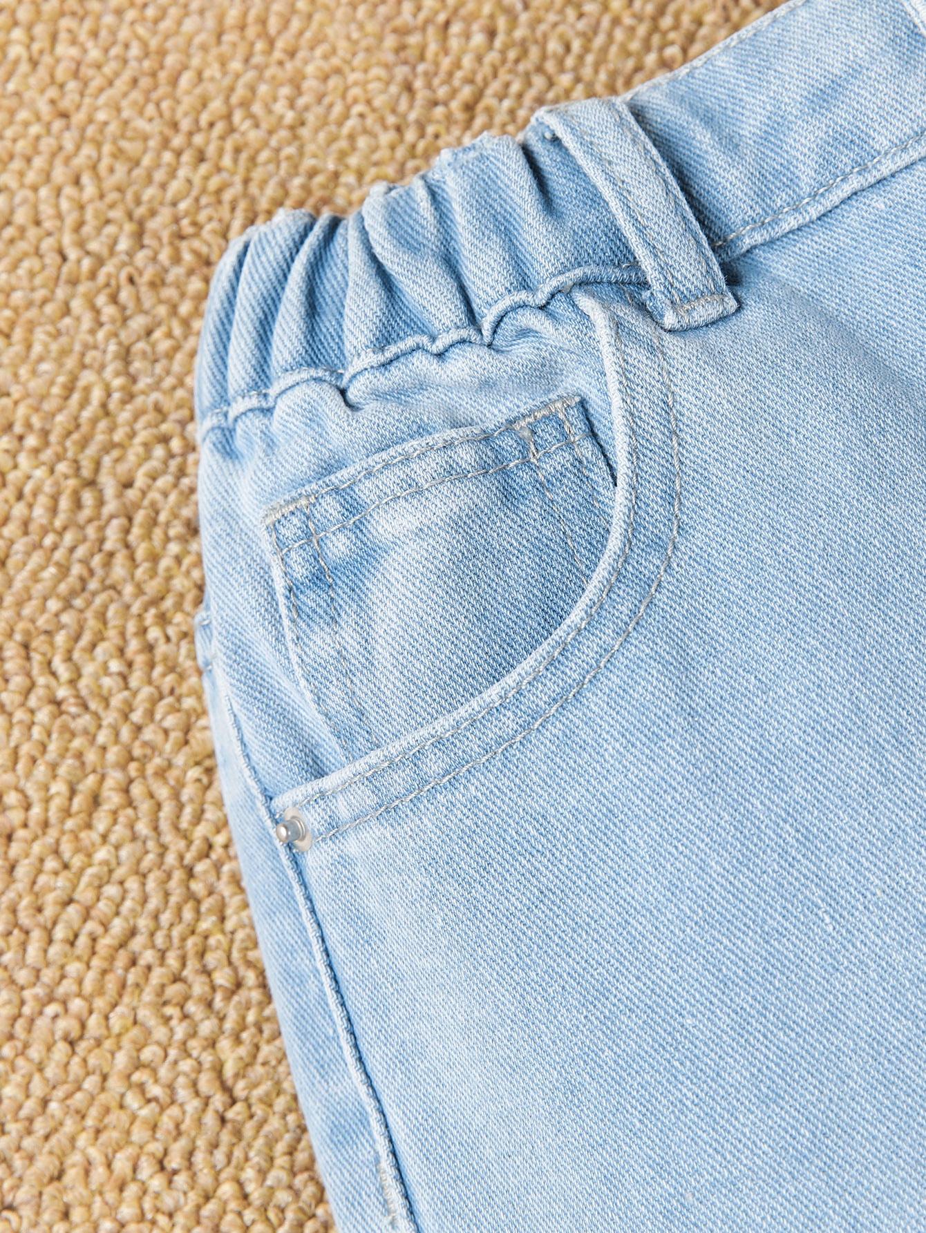 NIEBIESKIE SPODNIE JEANS