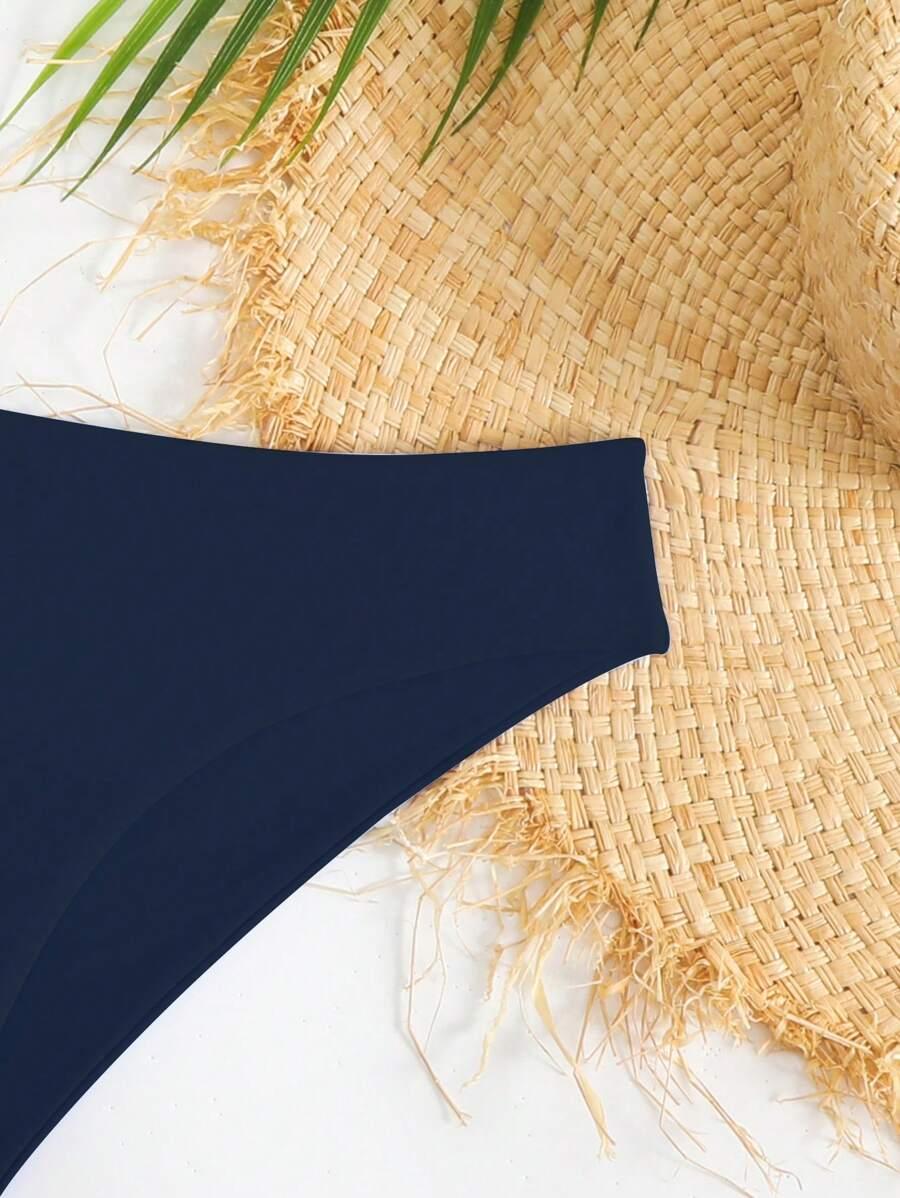 GRANATOWY DÓŁ OD BIKINI 