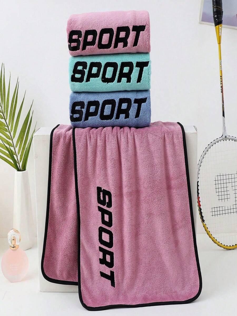różowy sportowy ręcznik