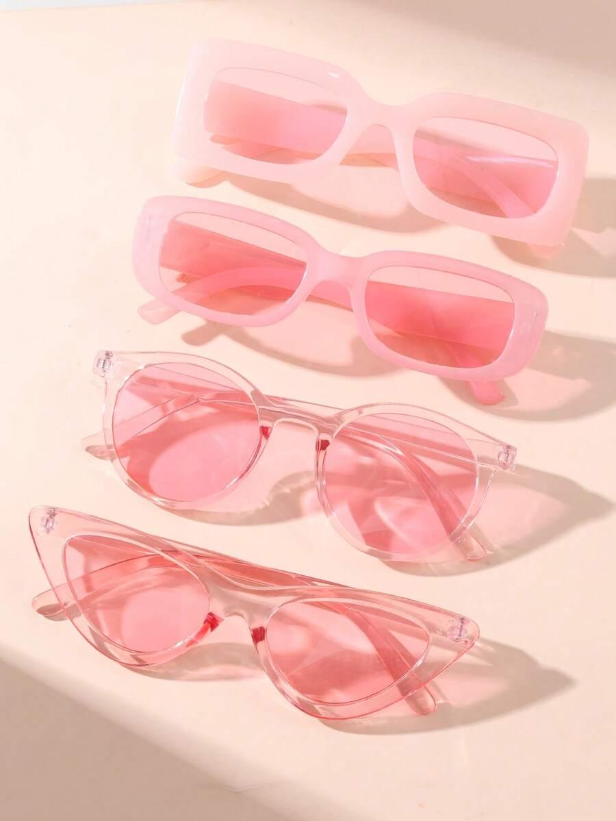 RÓŻOWE OKULARY 4-PACK