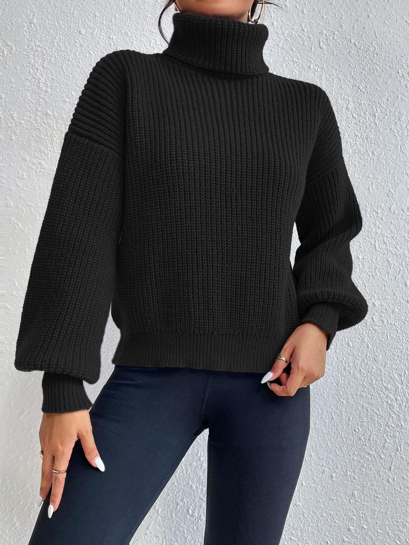 CZARNY SWETER GOLF