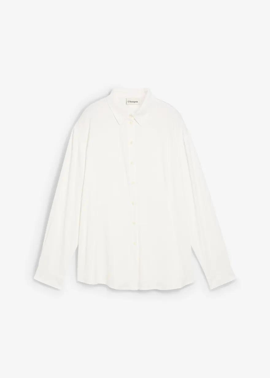 KOSZULA BIAŁA Z WISKOZY