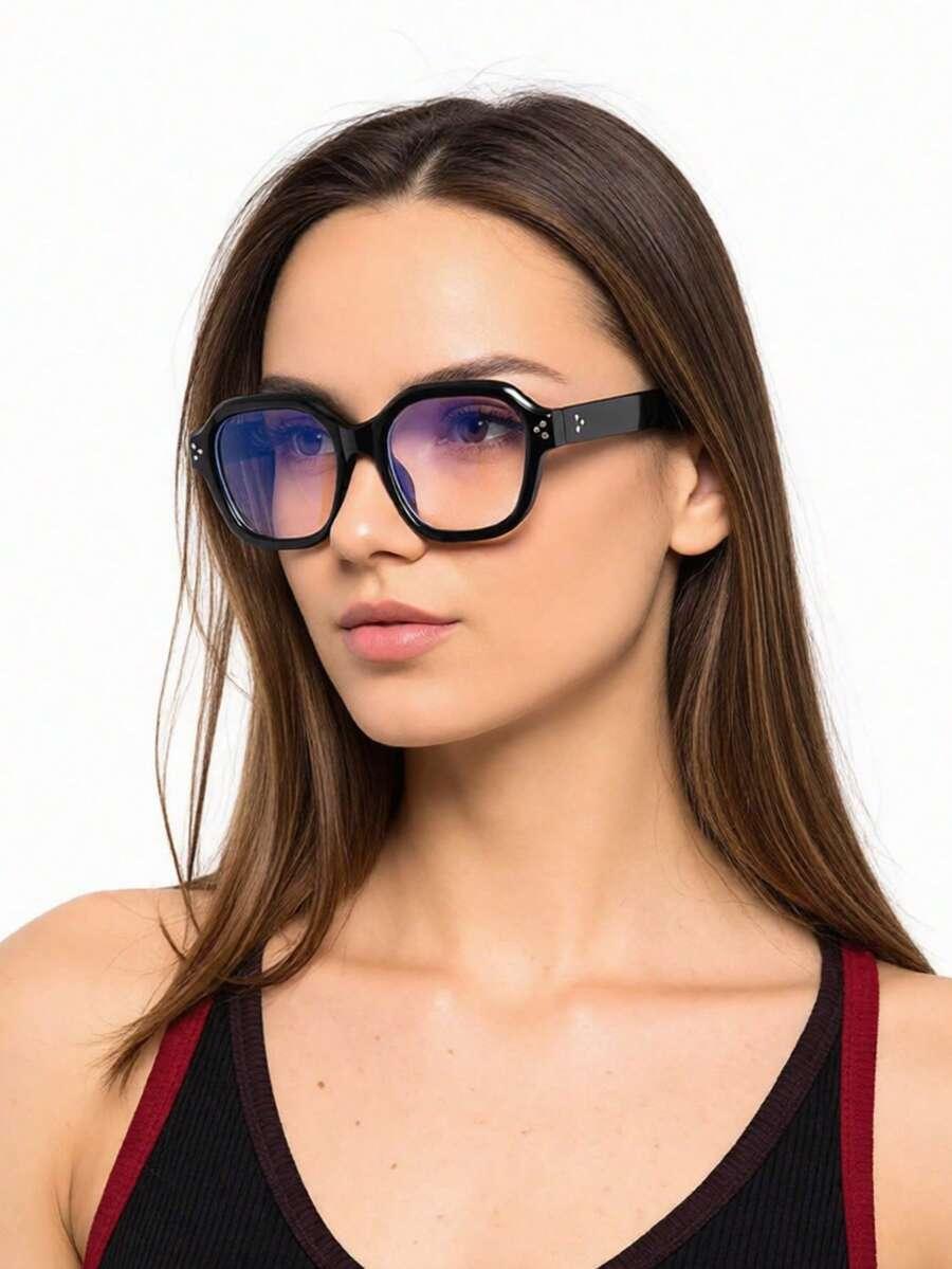 okulary zerówki animal print
