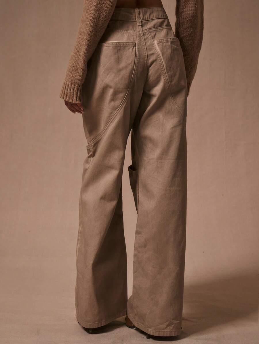 SPODNIE JEANS PROSTA NOGAWKA