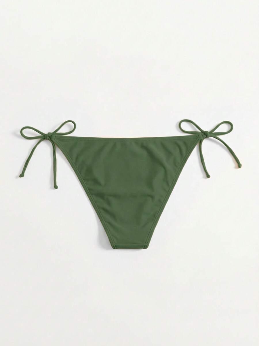 zielony dół bikini