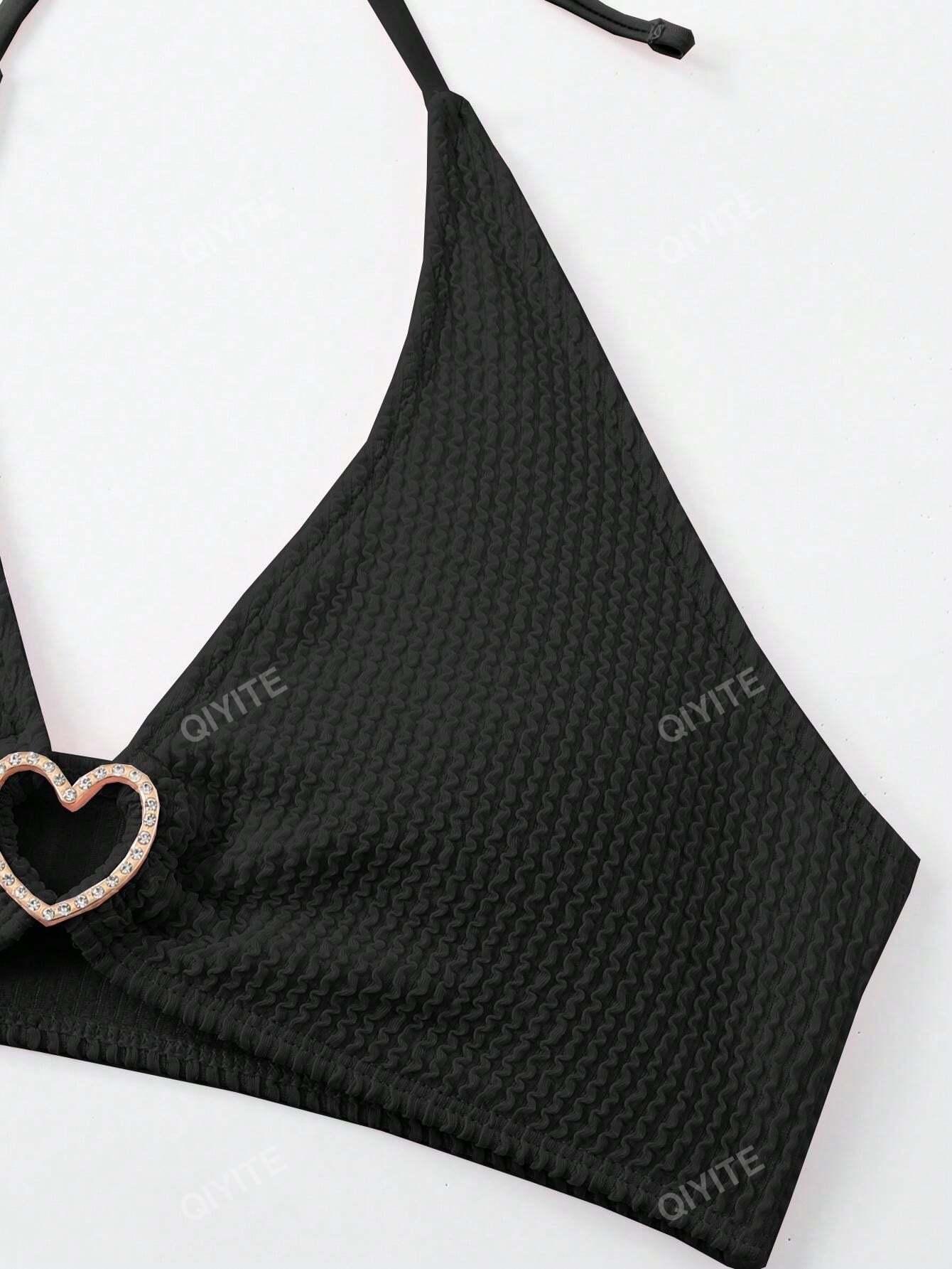 czarny dół od bikini 