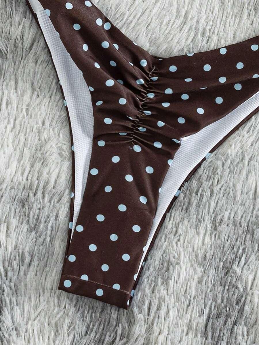 BRĄZOWY STRÓJ KĄPIELOWY