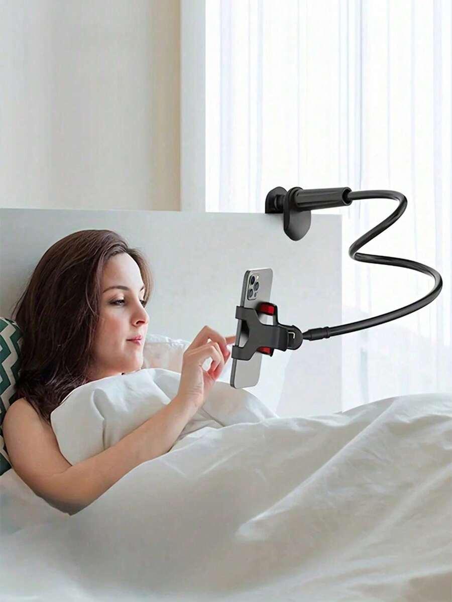 czarny uchwyt na telefon 