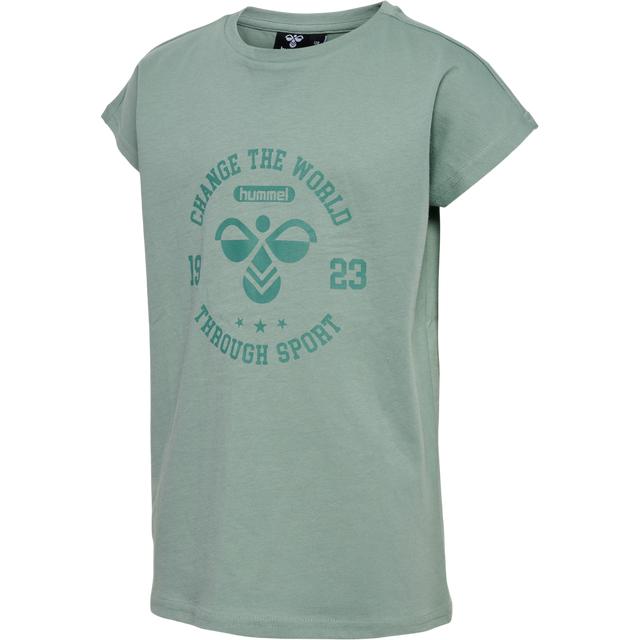 malin zielona koszulka nadruk logo