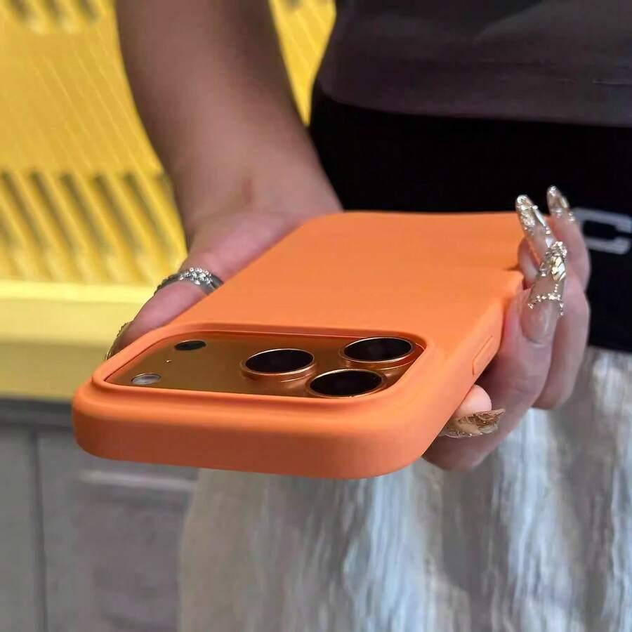 POMARAŃCZOWE ETUI IPHONE17 PRO MAX 