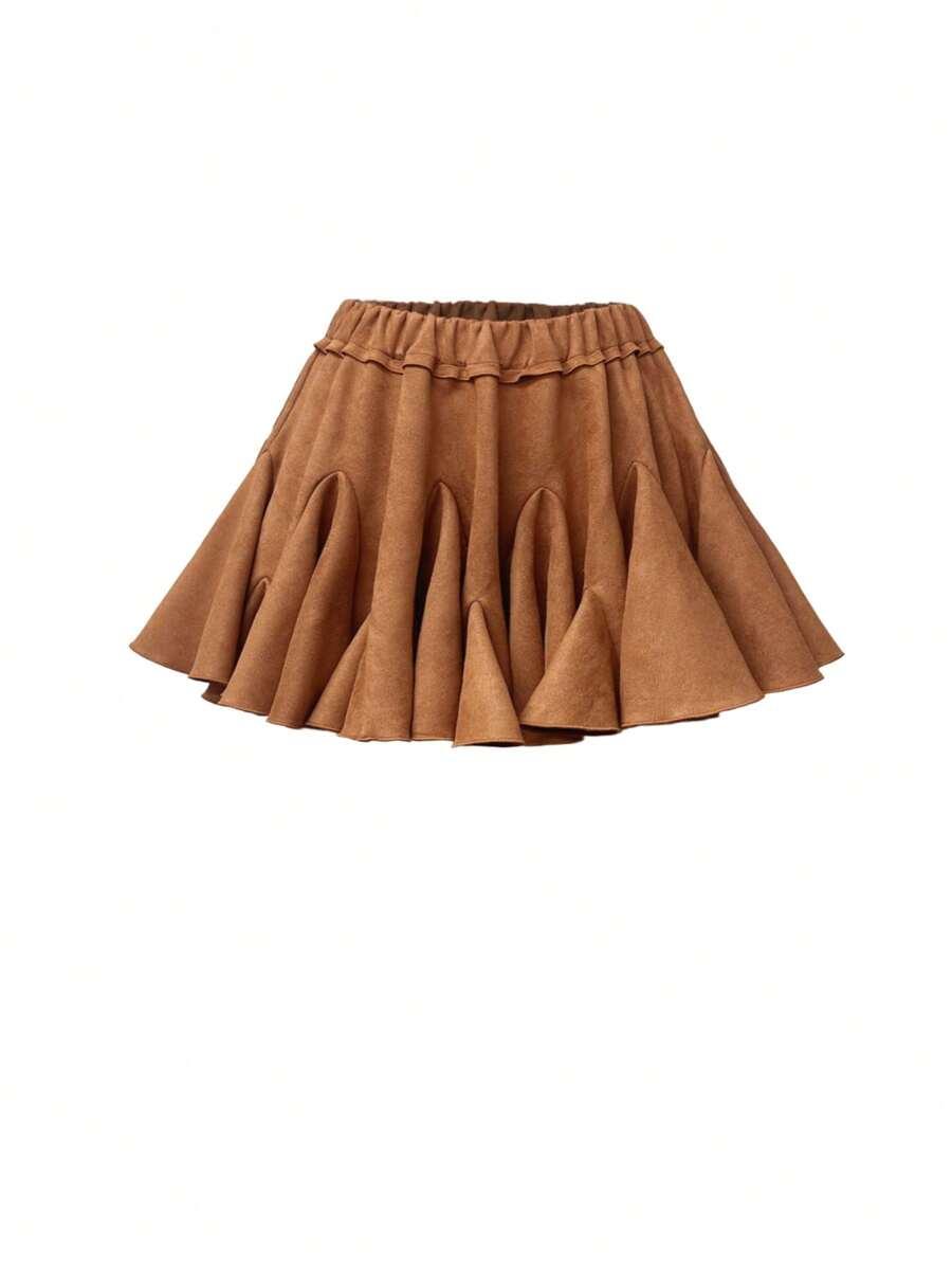 ROZKLOSZOWANA MINI SPÓDNICA 