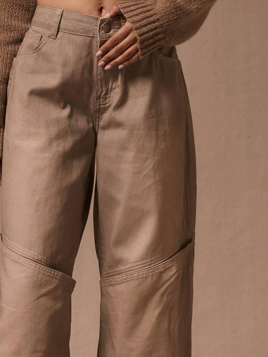 SPODNIE JEANS PROSTA NOGAWKA