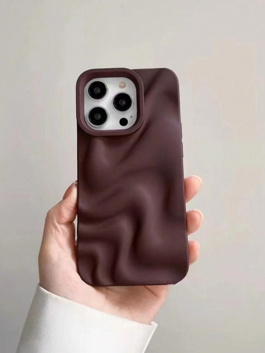 brązowe ETUI NA TELEFON iphone 14 pro