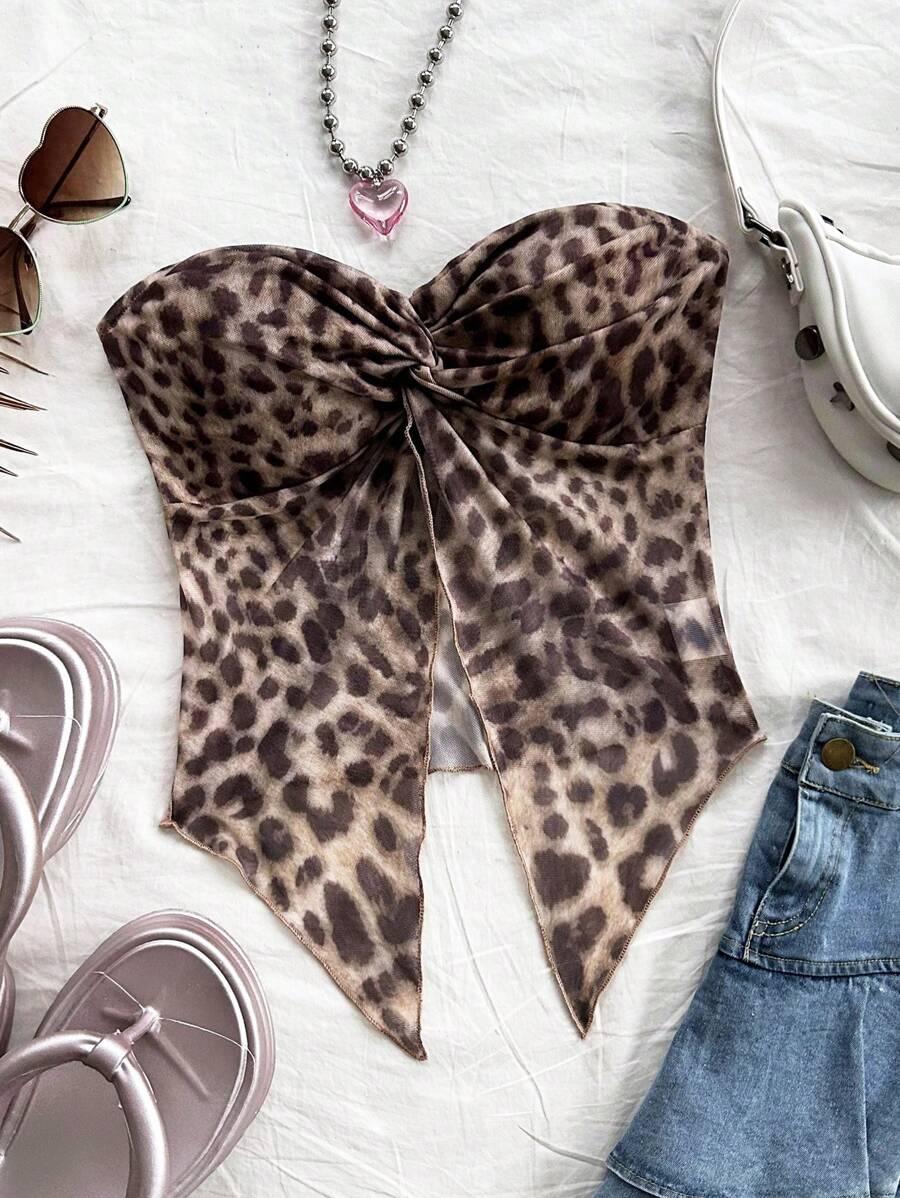 TOP ANIMAL PRINT