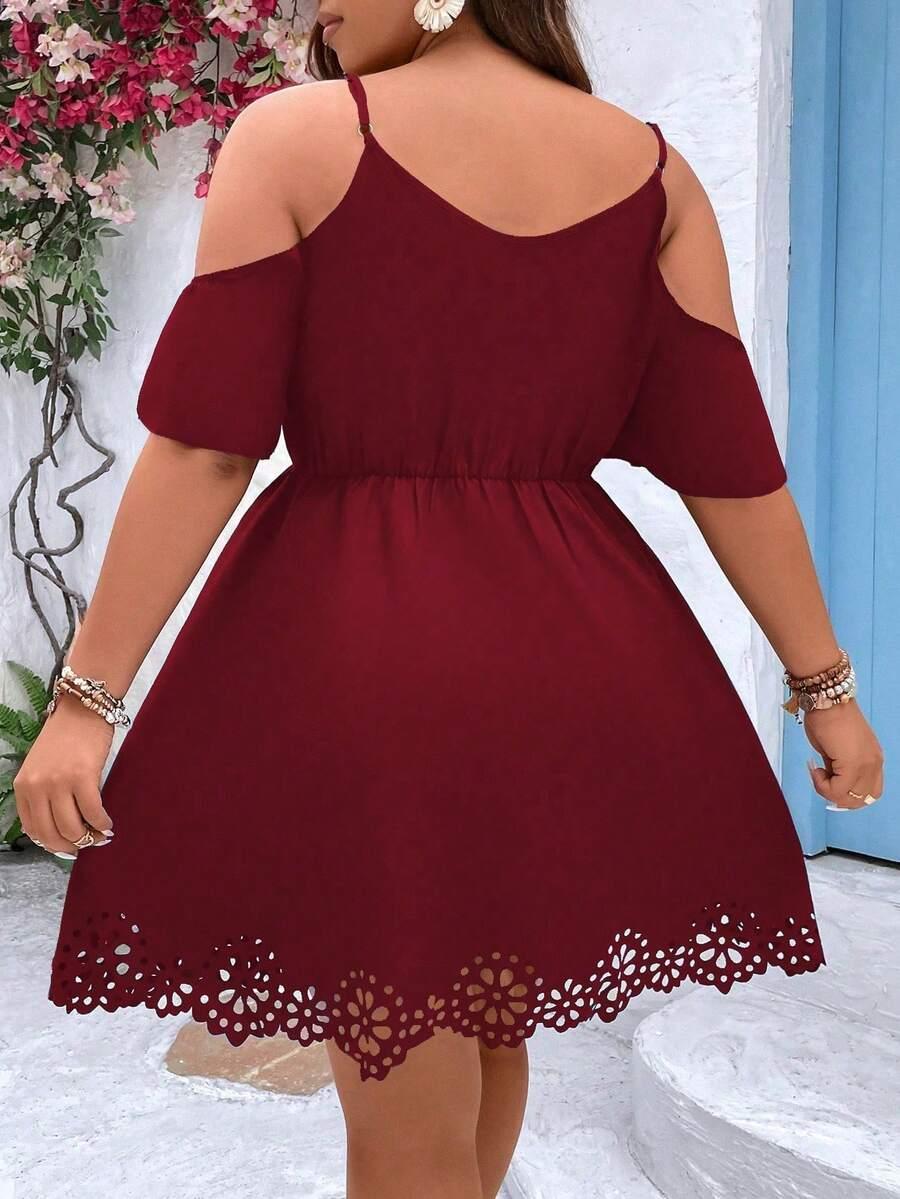 czerwona mini sukienka