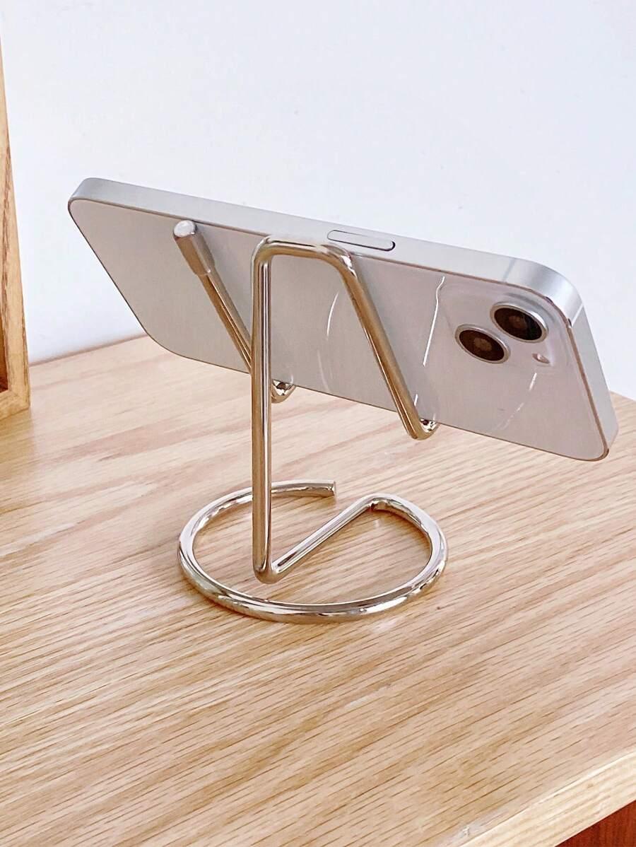 metalowy stojak na telefon