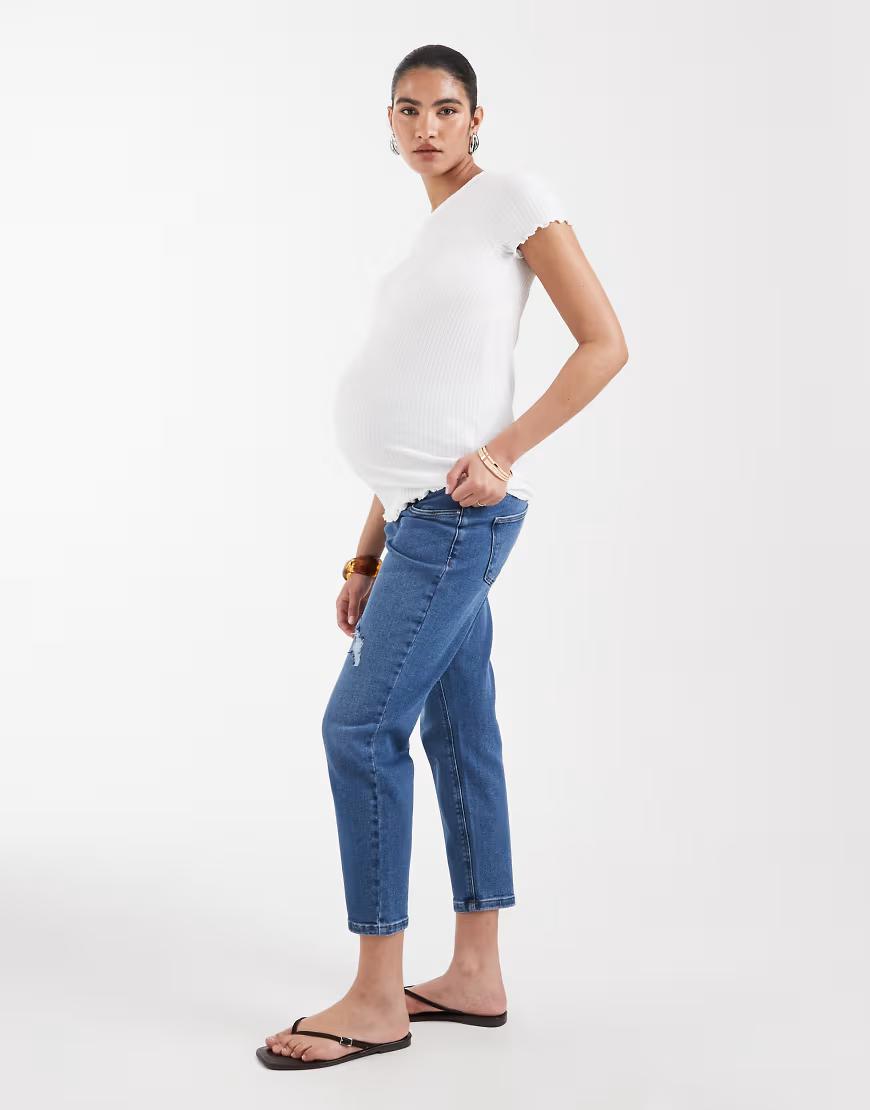 NIEBIESKIE SPODNIE JEANS