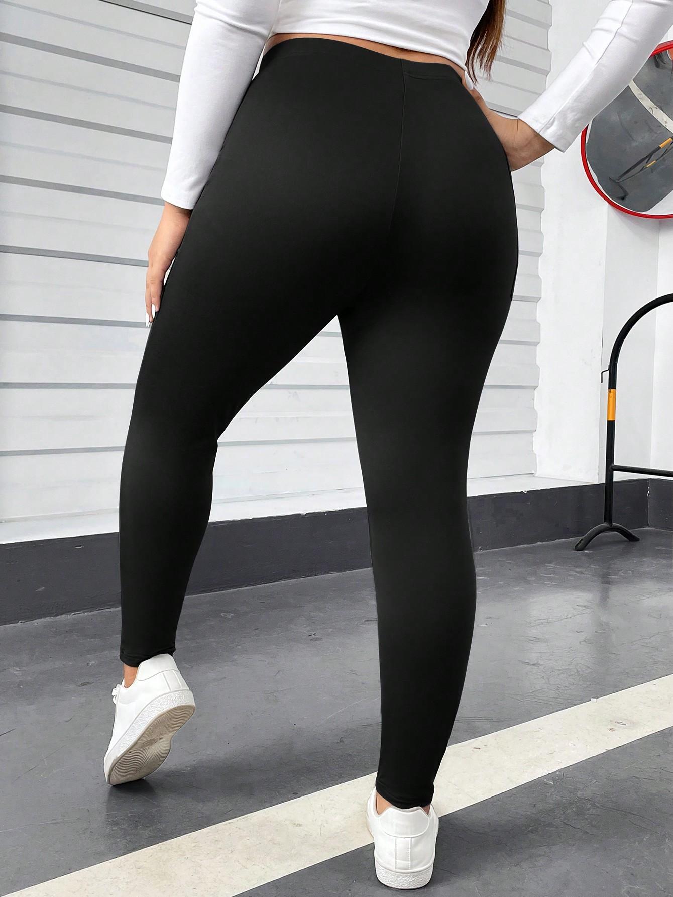 CZARNE LEGGINSY 2-PACK