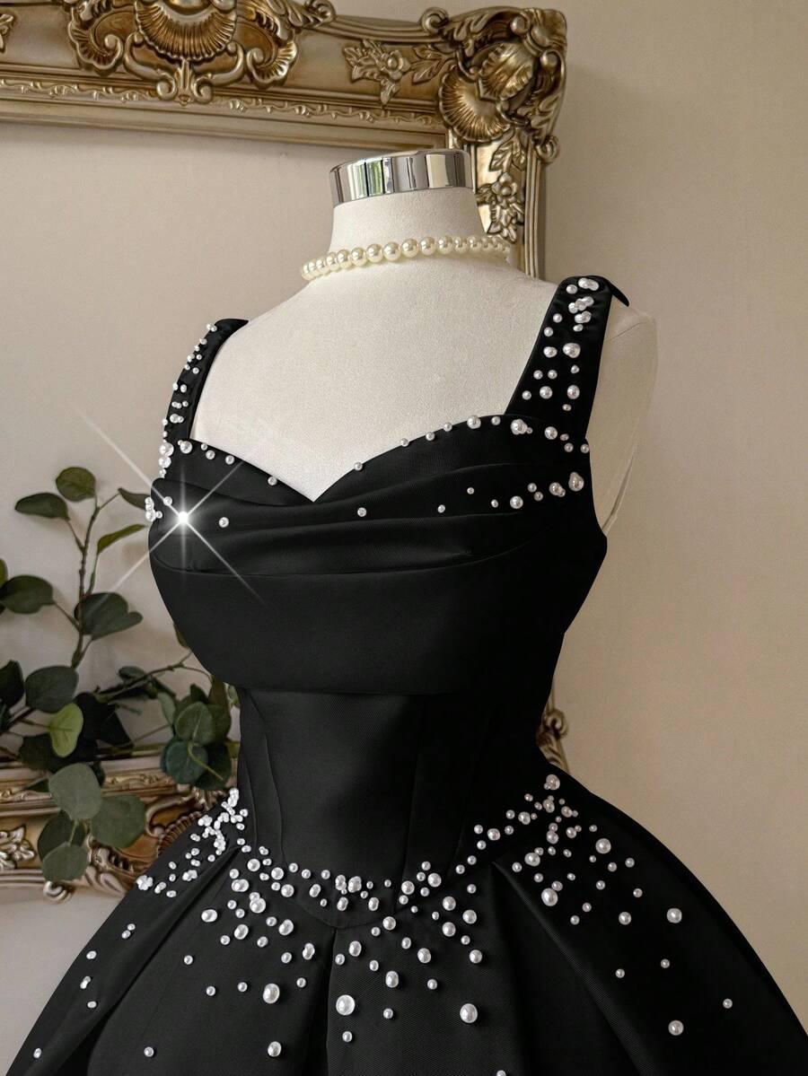 czarna sukienka mini