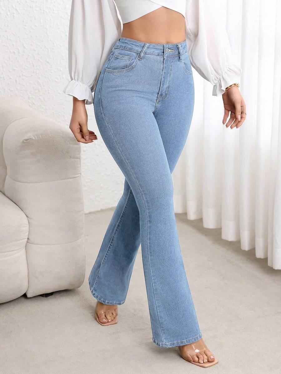 NIEBIESKIE SPODNIE JEANS
