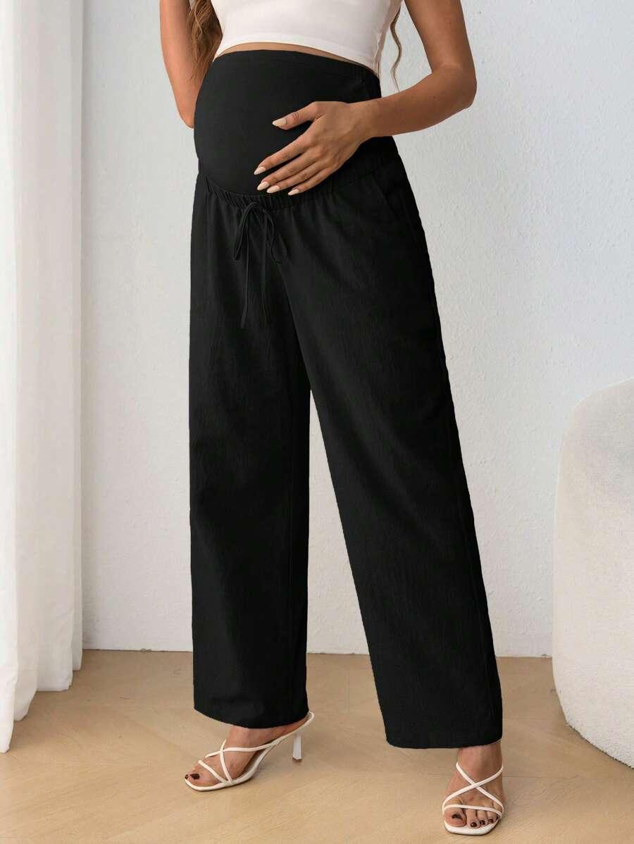 czarne spodnie casual