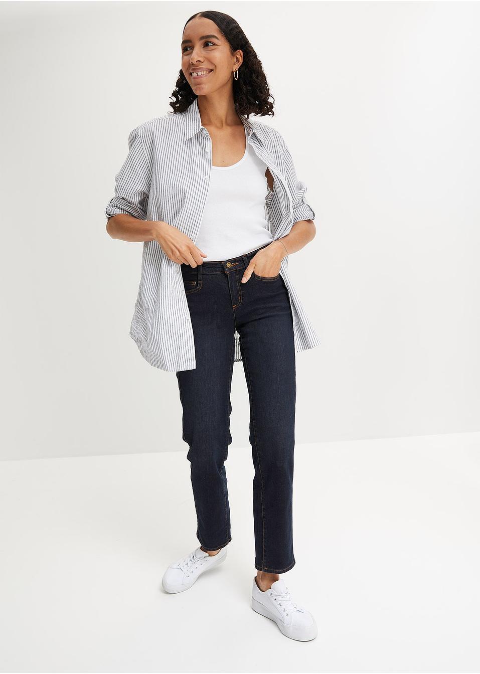 PROSTE SPODNIE JEANS