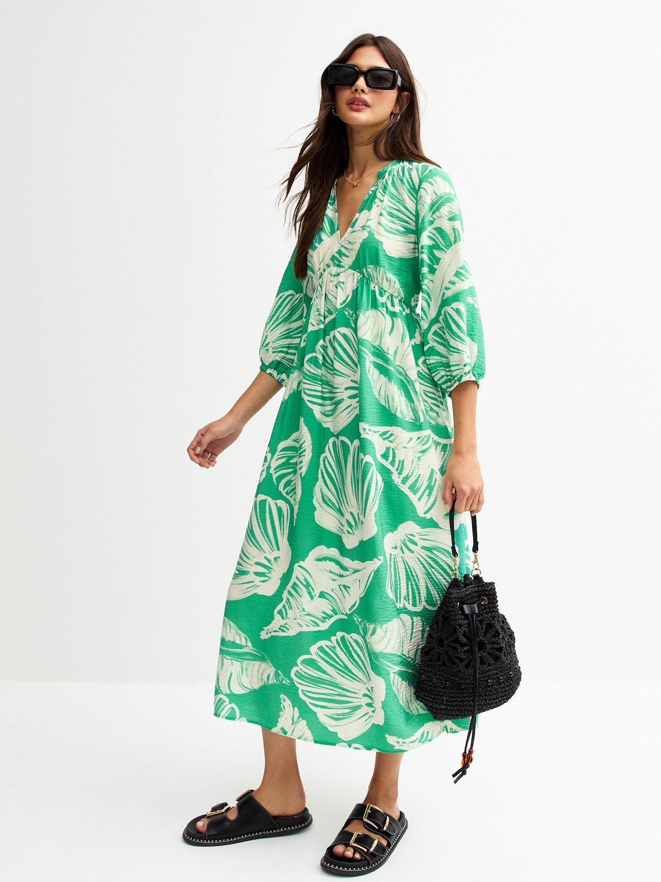 NEW LOOK SUKIENKA MIDI OVERSIZE