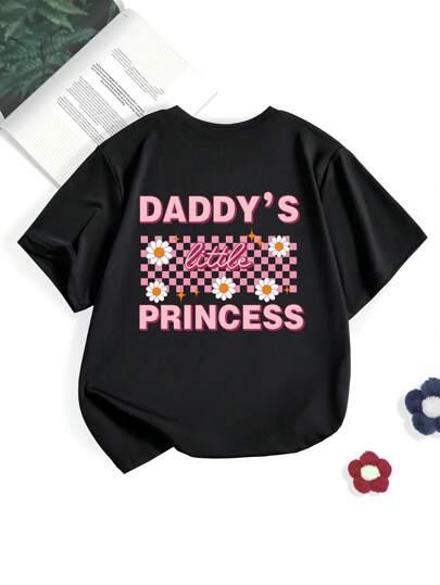 CZARNY T-SHIRT PRINT