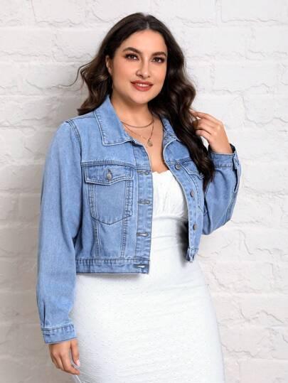 NIEBIESKA KURTKA JEANS