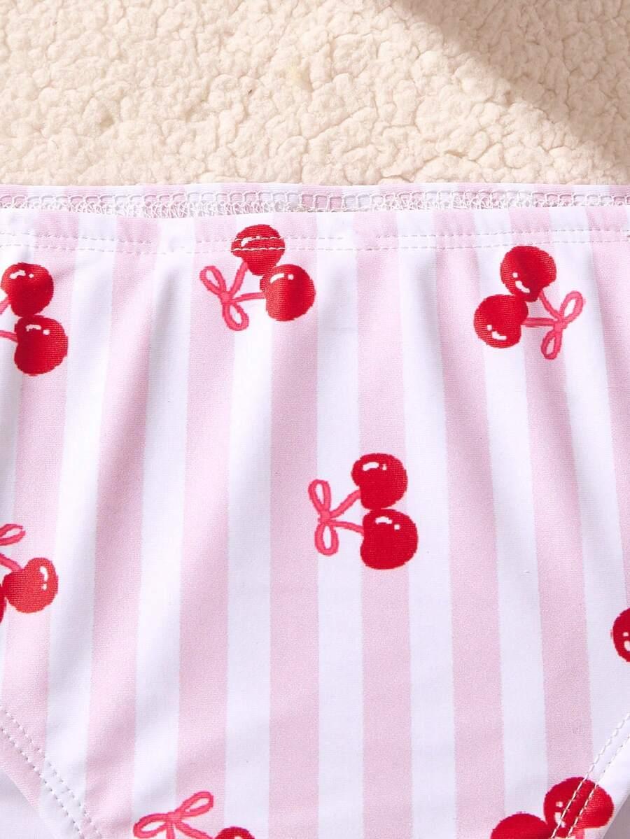 dwuczęściowy strój kąpielowy print