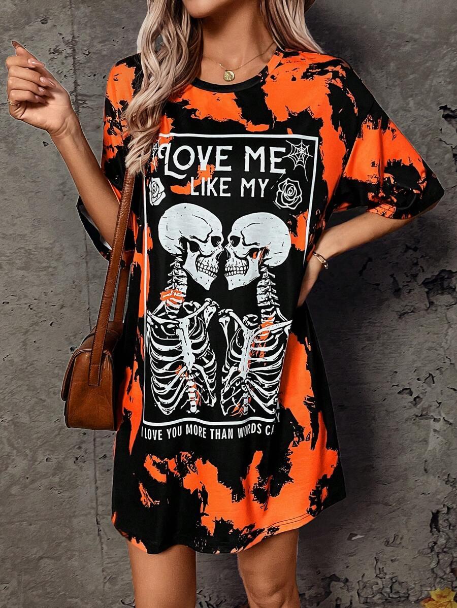T-SHIRT NADRUK ZDOBIENIE