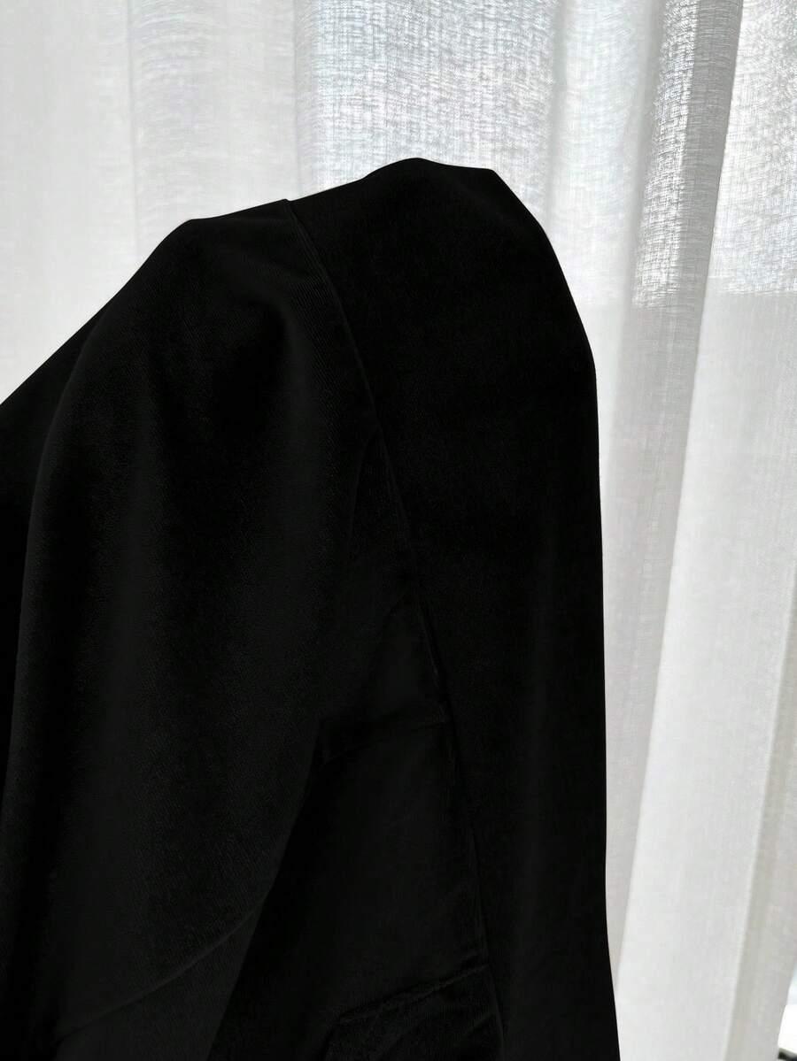 czarna bluza zamek kaptur