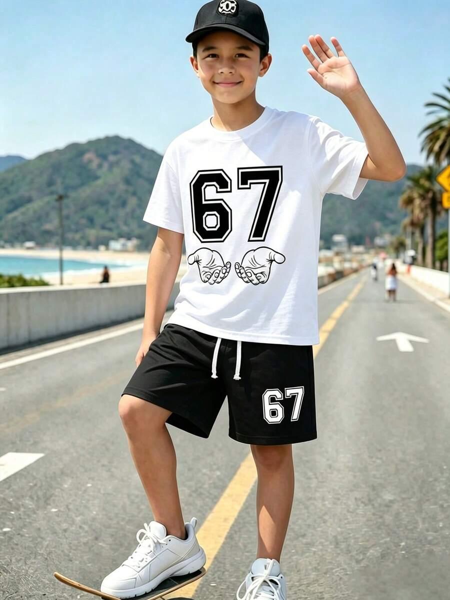 t-shirt SPODENKI KOMPLET