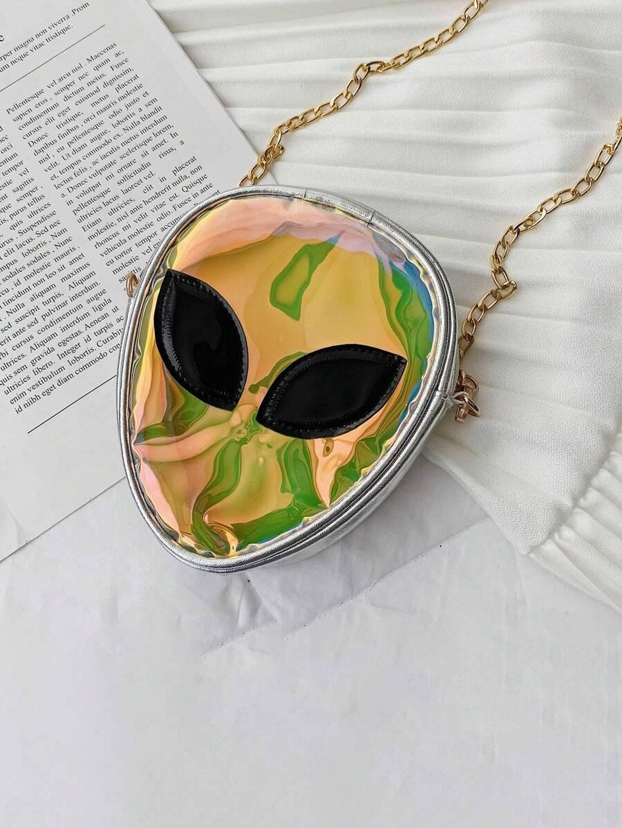 holograficzna torebka ufo