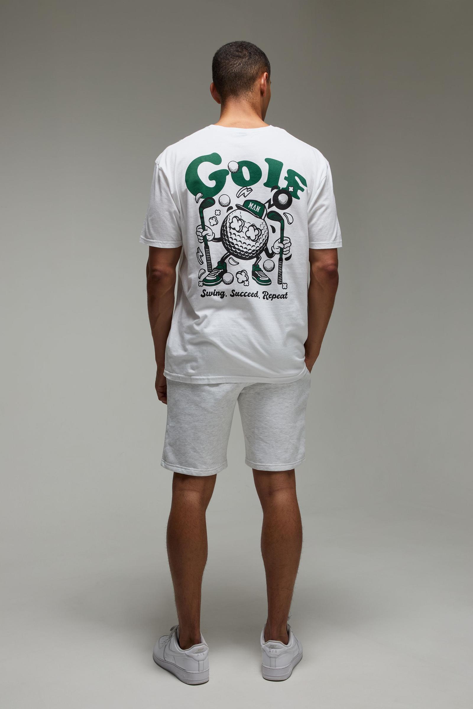 BIAŁY T-SHIRT NADRUK