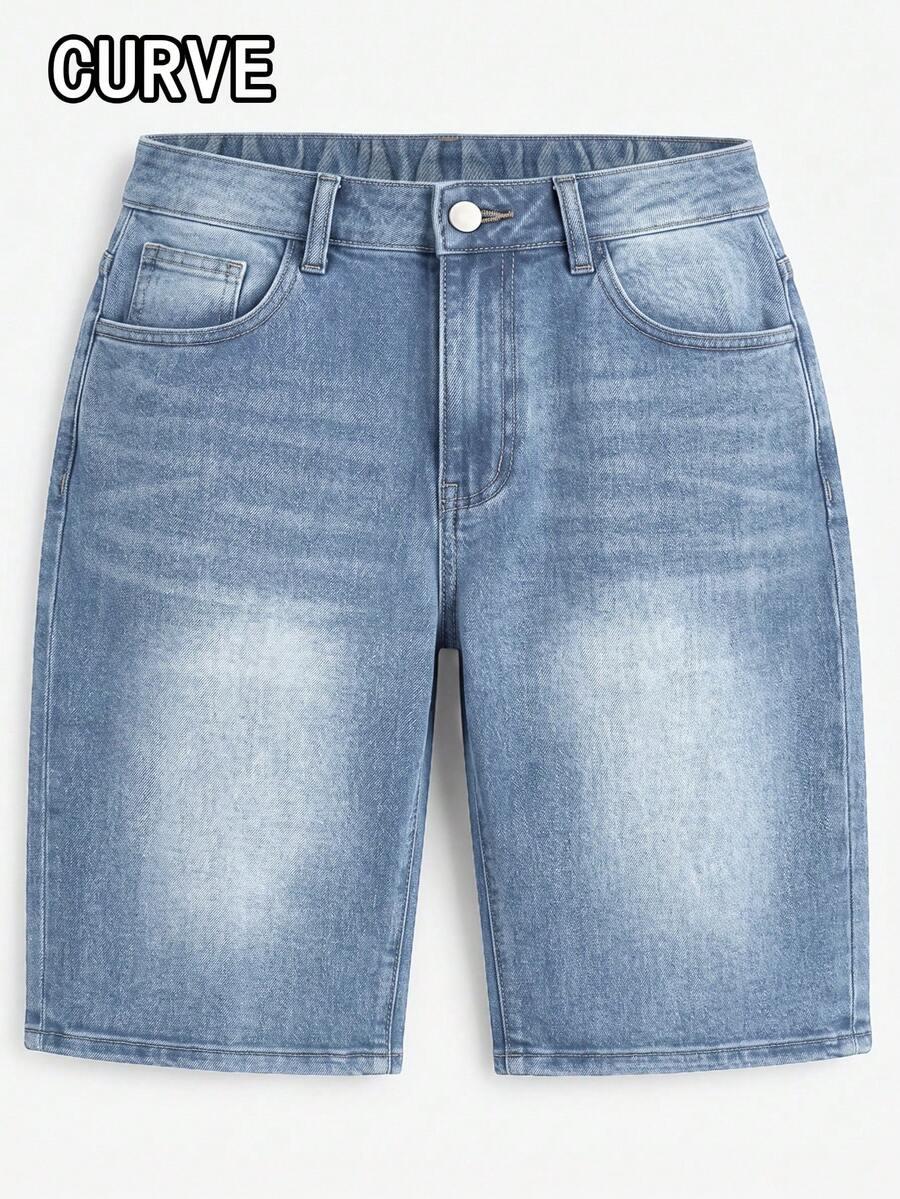 JEANSOWE SPODENKI GUMKA