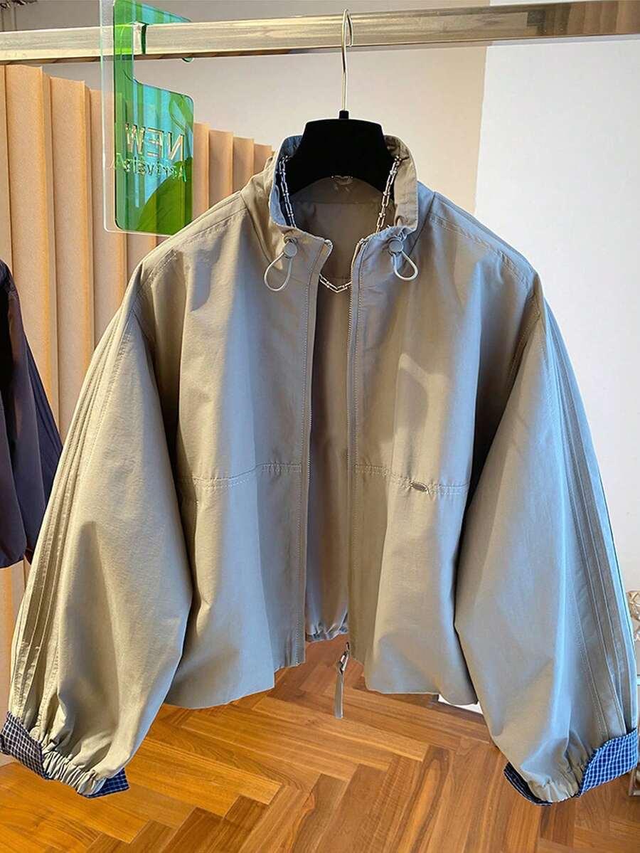 kurtka bomber zamek
