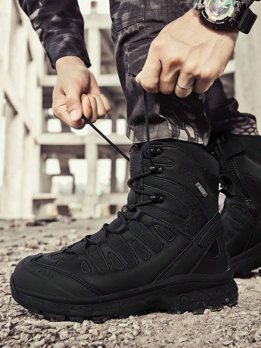 czarne buty trekkingowe