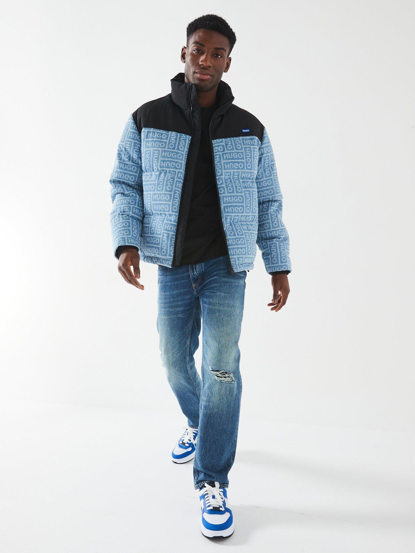HUGO BOSS JEANSY Z PRZETARCIEM REGULAR FIT 50529169