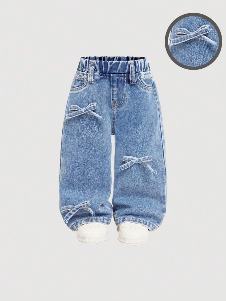 NIEBIESKIE SPODNIE JEANS