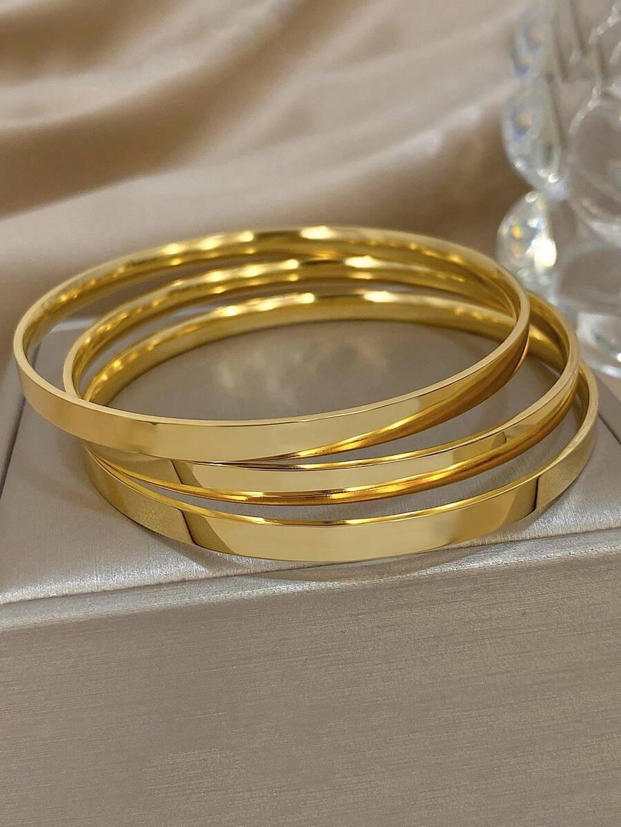 ZŁOTA BRANSOLETKA 3-PACK