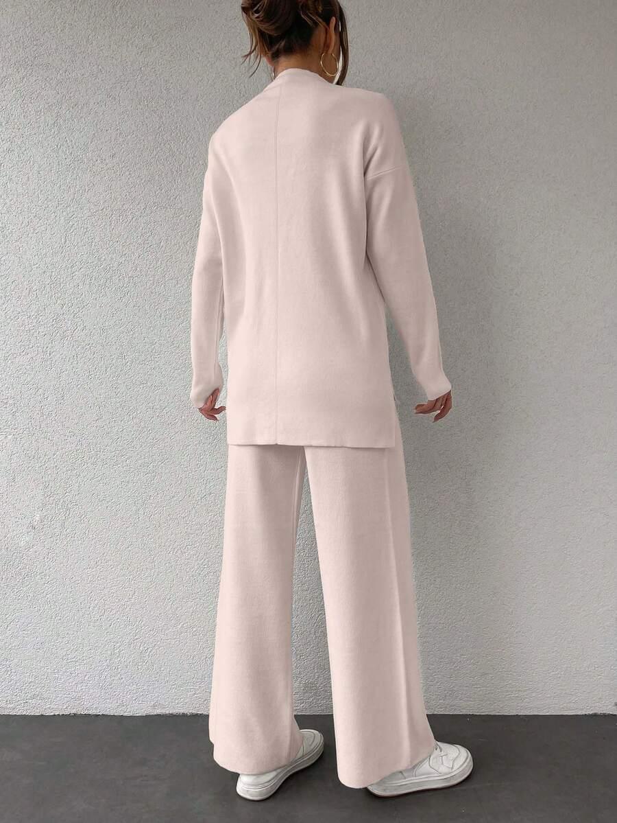 sweter spodnie komplet