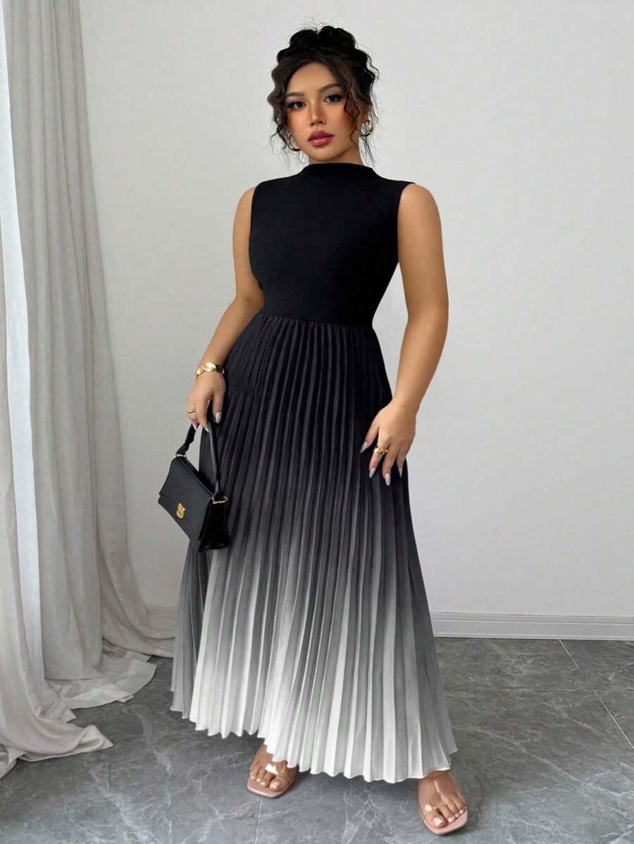MAXI SUKIENKA OMBRE