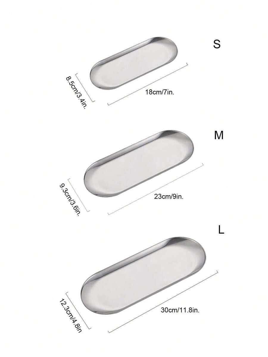 srebrna taca 3-pack