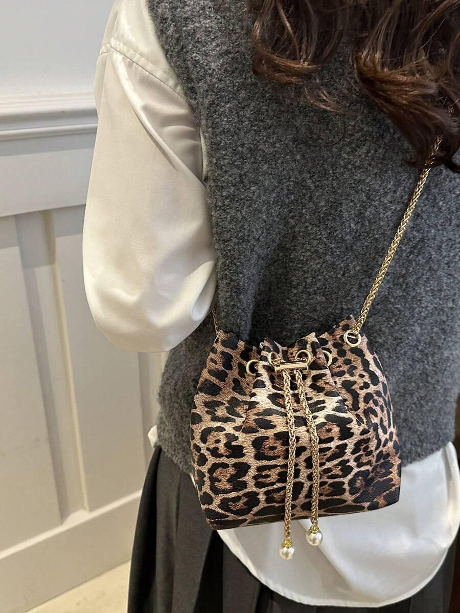 torebka animal print wiązanie