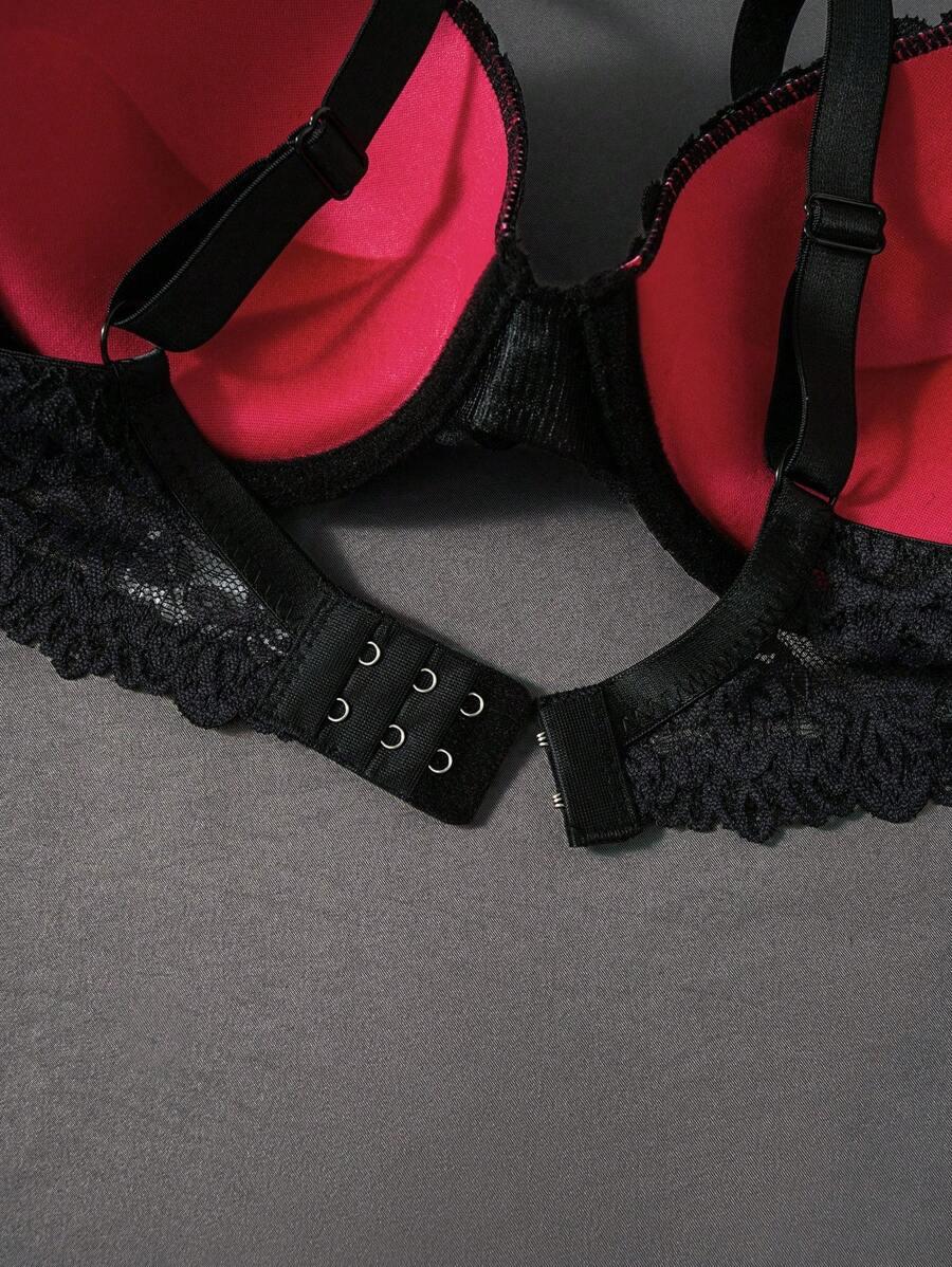 biustonosz koronka push-up 3-pack
