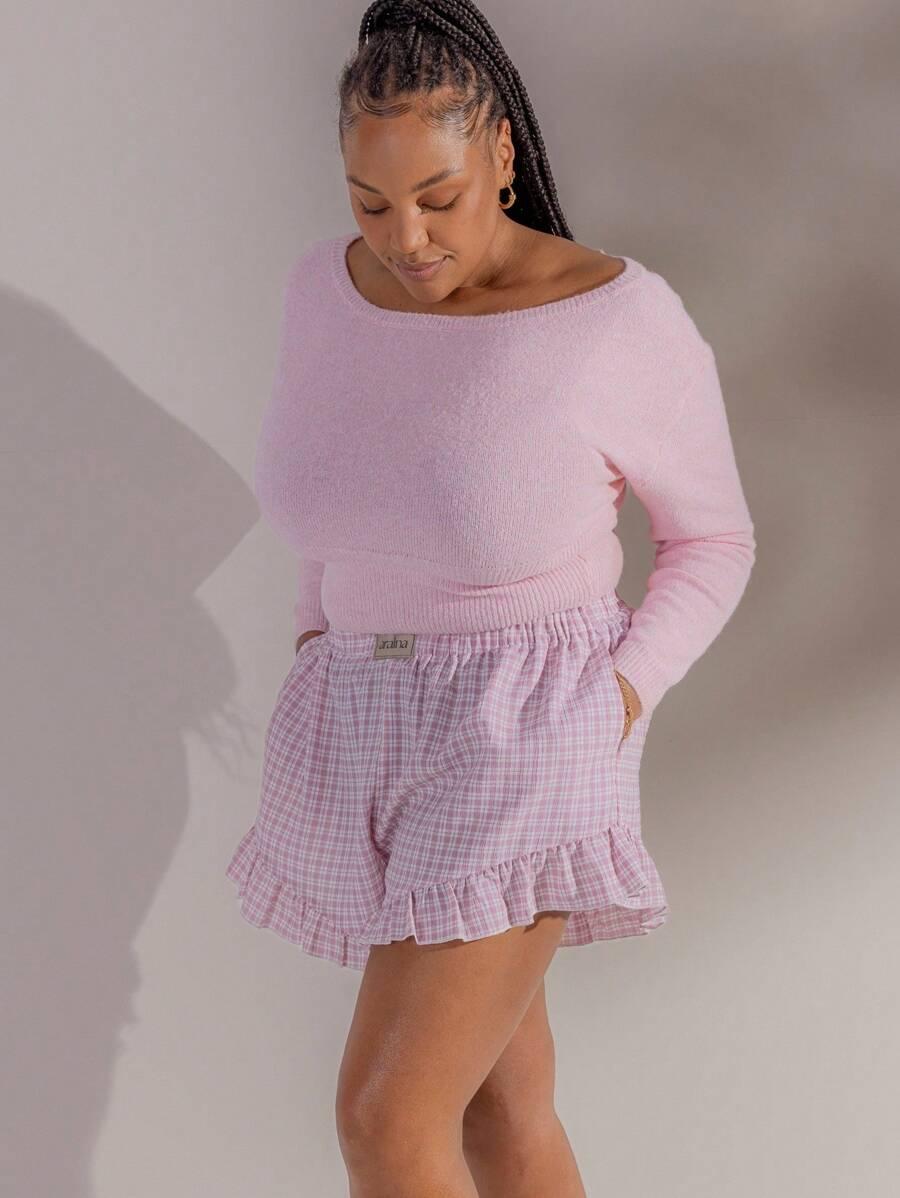 SWETER DAMSKI Z DŁUGIM RĘKAWEM