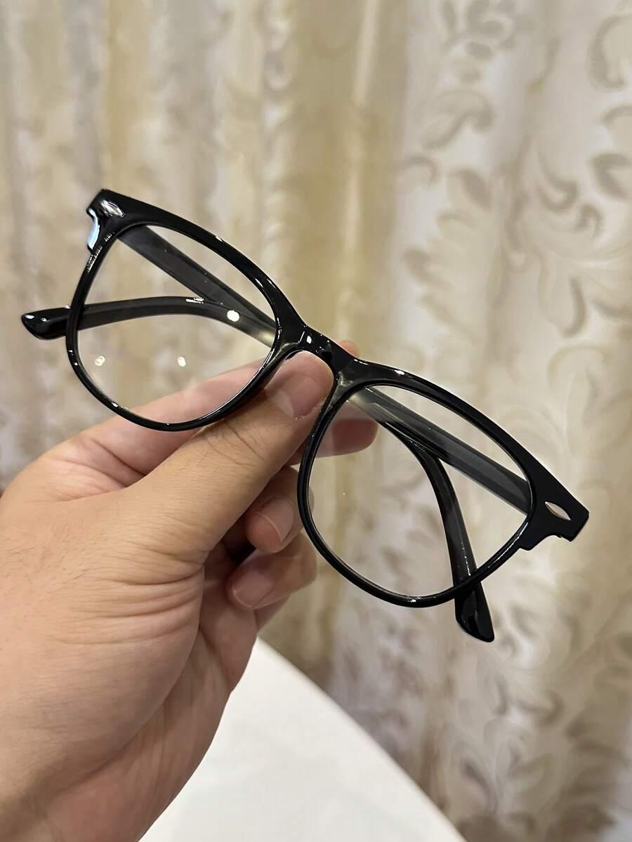 CZARNE OKULARY ZERÓWKI 