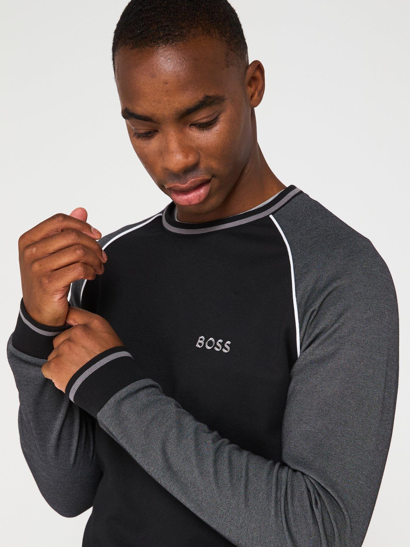 BOSS BLUZA MĘSKA Z LOGO 50535836